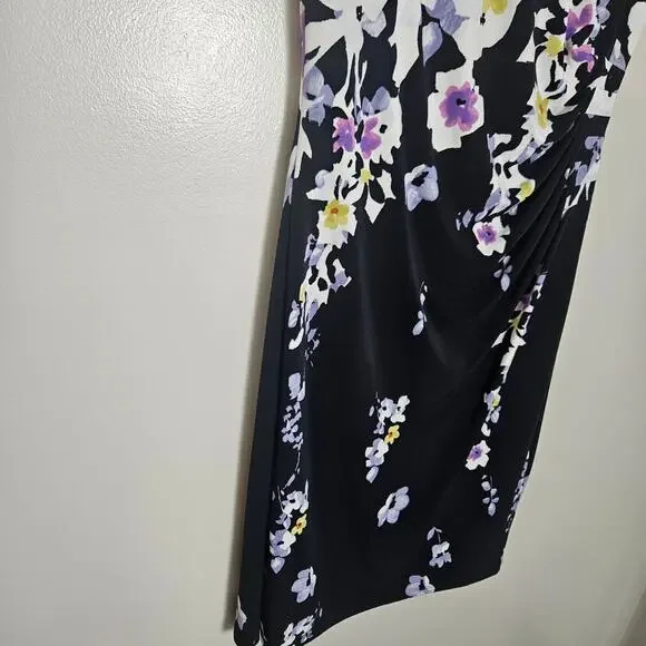 Lauren by Ralph Lauren Floral Dress Sz 14 - Picture 5 of 12